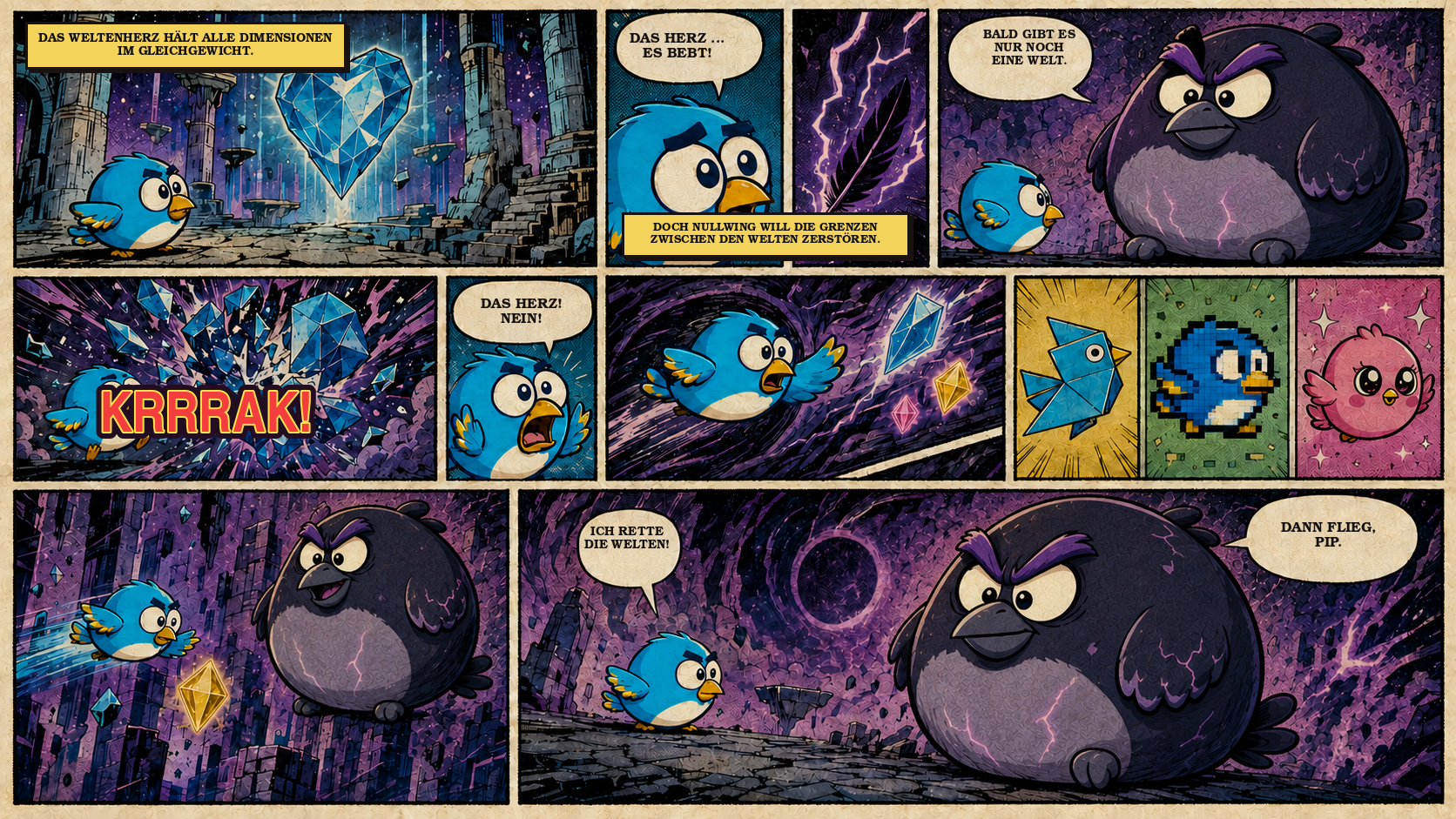 KlappyBird Story Comic